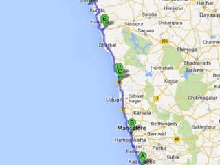 ഗണപതി പ്രീതിക്കായി കാസർകോട് മുതൽ ഗോകർണം വരെ ഒരു യാത്ര