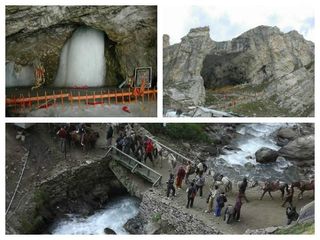 അമർനാഥ് ഗുഹയിലെ അത്ഭുത ശിവലിംഗം!