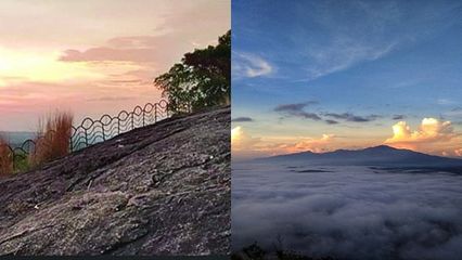 കടലുകാണാന്‍ കുന്നുകയറാം...വര്‍ക്കലയും പൊന്മുടിയും ഒറ്റക്കാഴ്ചയില്‍! വിസ്മയമായി കടലുകാണിപ്പാറ