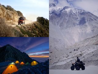 ക്വാഡ് ബൈക്കിങ് മുതല്‍ ക്യാംപിങ് വരെ...ലഡാക്കിലെ സാഹസിക വിനോദങ്ങള്‍