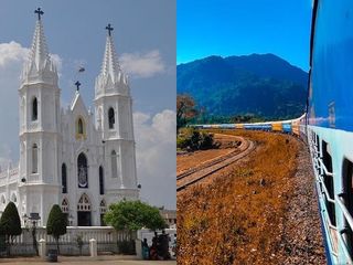 വേളാങ്കണ്ണി തീര്‍ത്ഥാടനം: കേരളത്തില്‍ നിന്നു നേരിട്ടുള്ള ബസ്, ട്രെയിന്‍ സര്‍വീസുകള്‍... യാത്രയും സമയവും