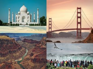 ലോകത്തിലെ പ്രിയപ്പെട്ട ലാൻഡ്മാർക്കുകളിൽ രണ്ടാമതെത്തി താജ്മഹൽ, എട്ടാമത് ബുർജ് ഖലീഫയും..ഒന്നാം സ്ഥാനം നേടിയത്?