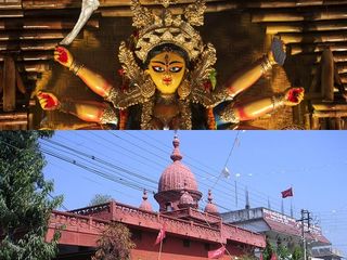 ദുര്‍ഗ്ഗാ ദേവിയുടെയും അവതാരങ്ങളുടെയും പേരില്‍ അറിയപ്പെടുന്ന നഗരങ്ങള്‍
