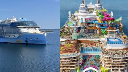 കടലിലെ ഒഴുകുന്ന നഗരം: 20 നിലകൾ, ടൈറ്റാനിക്കിനെയും കടത്തിവെട്ടിയ ഏറ്റവും വലിയ ക്രൂസ് കപ്പൽ