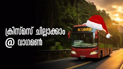 മഞ്ഞുപുലരിയിൽ ക്രിസ്മസ് യാത്ര, ഓഫ്റോഡ് ട്രിപ്പും വെള്ളച്ചാട്ടവും! കെഎസ്ആർടിസിയിൽ വാഗമൺ പോകാം