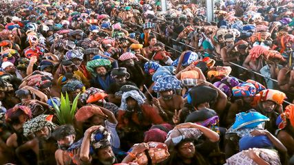 ശബരിമല മകരവിളക്ക് നാളെ, തിരുവാഭരണ ഘോഷയാത്ര വൈകിട്ട് സന്നിധാനത്ത്,മകരവിളക്കിന് കാത്ത് വിശ്വാസികള്‍