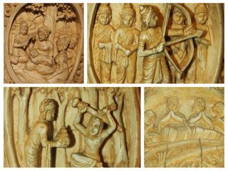 బుద్ధుని జీవిత ఘట్టాలు ... దృశ్యాలలో !