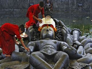 హర్శిల్ - శిలగా మారిన శ్రీమహావిష్ణువు !