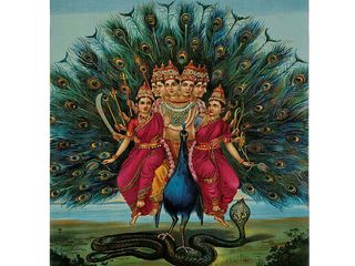 విభూతి తో అభిషేకం - తిరుచందూర్ !