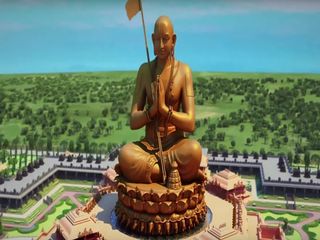 ప్రపంచంలోనే రెండో అతిపెద్ద విగ్రహం హైదరాబాద్ లో !