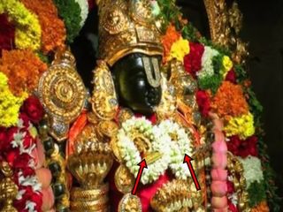 తిరుమలలో గర్భ గుడిలో వెలసిన విగ్రహం వెంకన్నది కాదా?