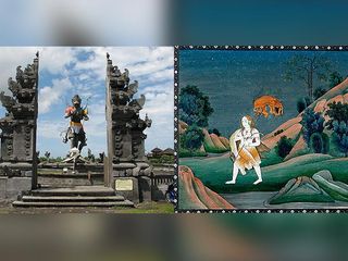 సగం నలుపు తెలుపు శివ లింగం...దర్శిస్తే భార్యభర్తలు 