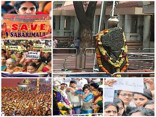 శని శింగనాపూర్ అడ్డు తొలగింది, కాని శబరిమలలో ఇంకా