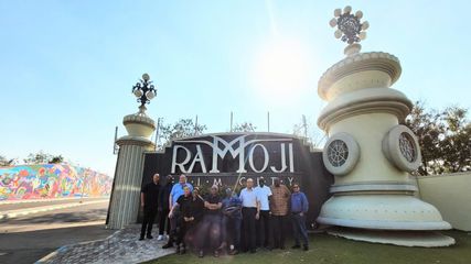 అతిపెద్ద షూటింగ్ స్పాట్‌గా.. రామోజీఫిల్మ్‌సిటి..