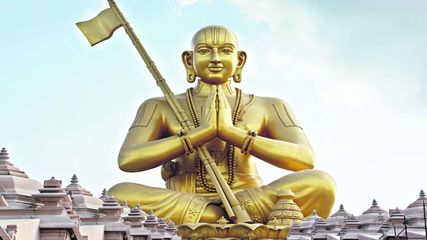 దేశంలోని రెండవ ఎత్తైన విగ్రహం.. మ‌న హైద‌రాబాద్‌లోనే..