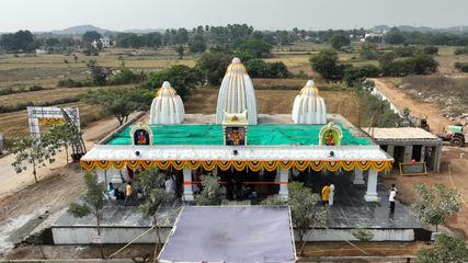 తెలంగాణ‌లోని సిద్ధేశ్వర స్వామి దేవ‌స్థానం వ‌ర‌ల్డ్‌లోని ఫ‌స్ట్ 3డి టెంపుల్‌....