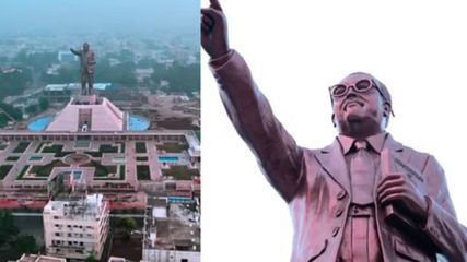  ప్ర‌పంచంలోనే ఎత్త‌యిన అంబేద్క‌ర్ విగ్ర‌హం ఎపీలోనే...