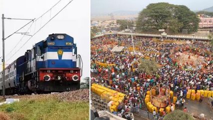 భ‌క్తుల‌కు గుడ్ న్యూస్‌.. మేడారం జాత‌ర‌కు 30 ప్ర‌త్యేక రైళ్లు.. 6 వేల బ‌స్సులు