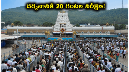 తిరుమలలో భక్తుల రద్దీ భారీగా పెరిగింది.. శ్రీవారి దర్శనం కోసం 20 గంటల నిరీక్షణ, భక్తులు ఏం చేయాలి?