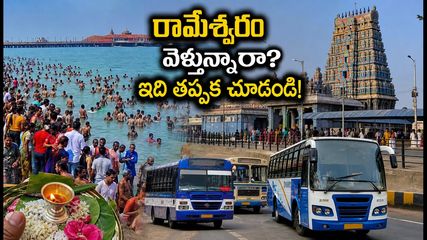 2026 ఆడి అమావాస్య: రామేశ్వరం వెళ్లే భక్తులకు అలర్ట్.. ట్రాఫిక్, దర్శనం, ప్రత్యేక బస్సుల పూర్తి వివరాలు!
