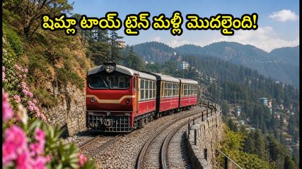 హిమాచల్ ట్రిప్ ప్లాన్ చేస్తున్నారా? ధర్మపూర్-షిమ్లా టాయ్ ట్రైన్ సేవలు మళ్లీ మొదలయ్యాయి, పూర్తి వివరాలు ఇవే!