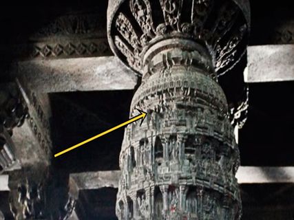 గుడి మధ్యలో స్తంభం దానంతట అదే తిరిగే దేవాలయం ఎక్కడ ఉందో తెలుసా?