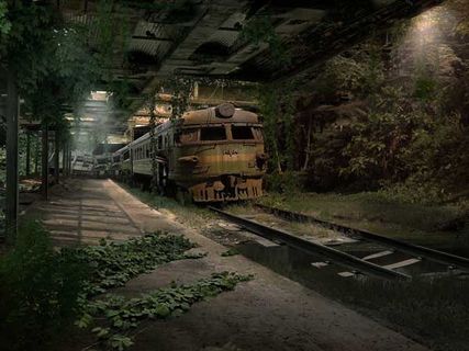 రైల్వే స్టేషన్లో ప్రయాణికులకు చుక్కలు చూపిస్తున్న దెయ్యాలు !