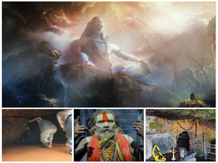 6 నెలలు భక్తులకు, 6 నెలలు బుుషులకు ప్రవేశం కల్పించే మళ్లపంది, పాములు ఉన్న గుహాలయం