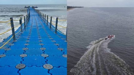 మురుడేశ్వ‌ర్‌లోని తేలియాడే వంతెన‌పై అడుగుపెట్టాల్సిందే..