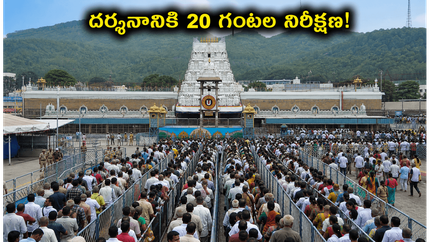 తిరుమలలో భక్తుల రద్దీ భారీగా పెరిగింది.. శ్రీవారి దర్శనం కోసం 20 గంటల నిరీక్షణ, భక్తులు ఏం చేయాలి?