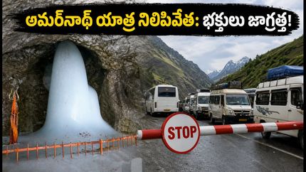 అమర్‌నాథ్ యాత్రకు బ్రేక్: భారీ వర్షాలతో నిలిచిపోయిన ప్రయాణం.. భక్తులు ఇప్పుడు ఏం చేయాలి?