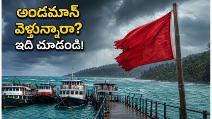 అండమాన్ వెళ్లే పర్యాటకులు అలర్ట్.. జూలై 4 వరకు భారీ గాలులు, ఫెర్రీలు రద్దు! మీ ట్రిప్ ప్లాన్ ఇలా మార్చుకోండి