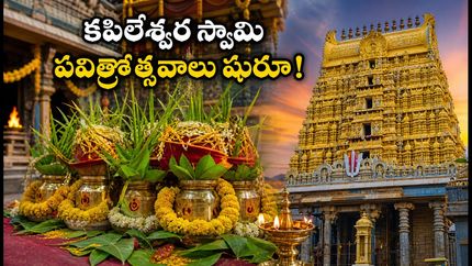 తిరుపతి కపిలేశ్వర స్వామి ఆలయంలో పవిత్రోత్సవాలు షురూ.. దర్శనం, పూజా కార్యక్రమాల పూర్తి వివరాలు ఇవే!
