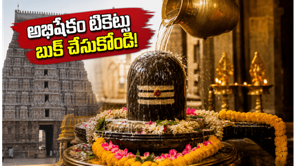 తిరువన్నామలై అభిషేకం టికెట్ల బుకింగ్ మొదలైంది! జూలై 15 వరకు స్లాట్లు ఎలా బుక్ చేసుకోవాలో తెలుసా?