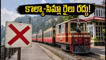 భారీ వర్షాల ఎఫెక్ట్: కాల్కా-సిమ్లా టాయ్ ట్రైన్ రద్దు.. ప్రయాణికులు ఇప్పుడు ఎలా వెళ్లాలి? పూర్తి వివరాలు!