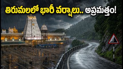 తిరుమలలో భారీ వర్షాలు.. శ్రీవారి దర్శనానికి వెళ్లే భక్తులు ఈ జాగ్రత్తలు తప్పనిసరి!