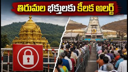 తిరుమల భక్తులకు టీటీడీ కీలక అలర్ట్.. సెప్టెంబర్ 8న దర్శనాల్లో మార్పులు, బ్రహ్మోత్సవాల కోసం ప్రత్యేక ఏర్పాట్లు!
