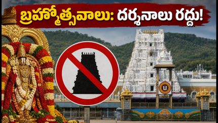 తిరుమల బ్రహ్మోత్సవాలు మొదలు.. దర్శనాల రద్దు, గరుడ సేవ, ట్రాఫిక్ ఆంక్షలపై భక్తులకు కీలక అప్డేట్!