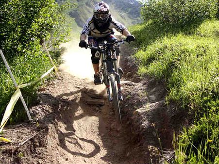 Mountain Biking or Cycling