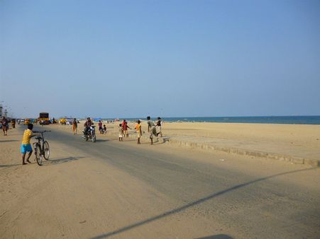 Beach Road, Chennai!