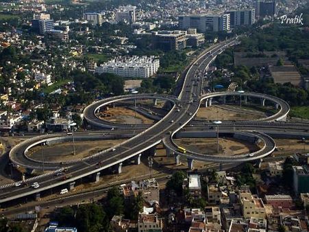 Kathipara Flyover, Chennai