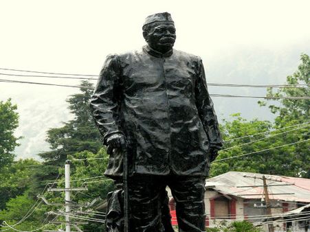 Statue of Govindballabh Pant in Mall Road