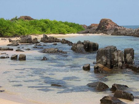 St.Mary's Island : Basaltic Rocks