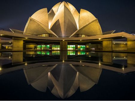 7. The Lotus Temple, Delhi
