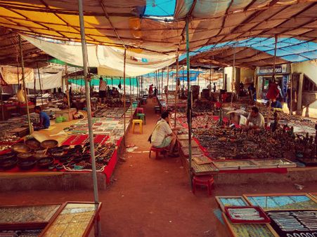 7. Calangute Market 7. Calangute Market