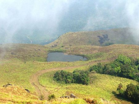Trekking To The Chembra Peak