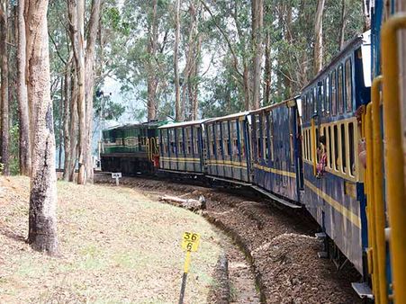 4) Nilgiri Mountain Railway
