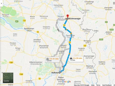 How To Reach Krishnanagar From Kolkata