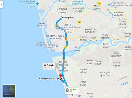 How To Reach Someshwar Beach