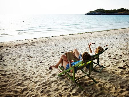 Read A Book By The Beach